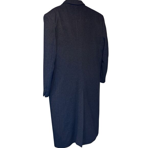 Kuppenheimer Vintage Men’s Wool Overcoat Gray 50R Made in Yugoslavia - 1980s - Picture 4 of 16